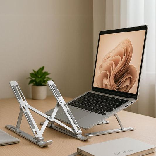7-Level Adjustable Aluminum Laptop Stand
