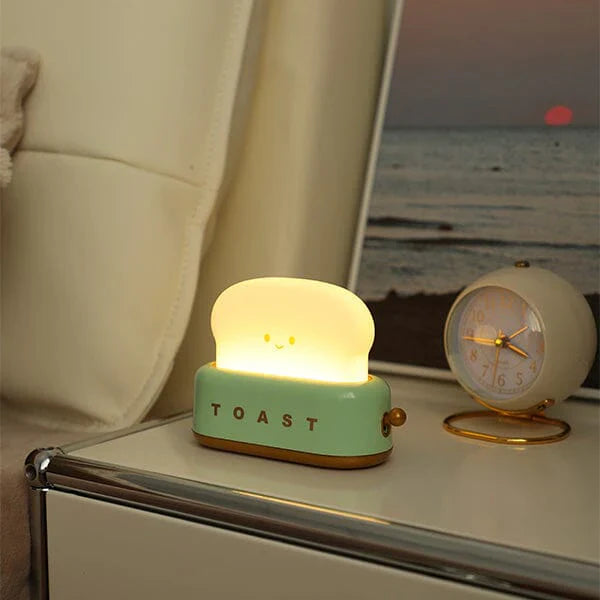 Smiley Toaster Table Decor Night Lamp