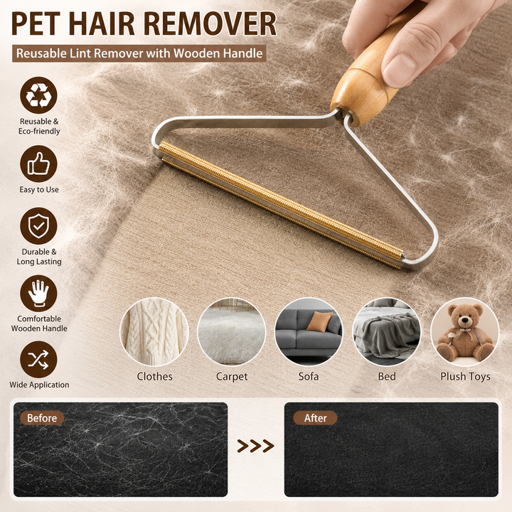 Pet Hair Remover Brush