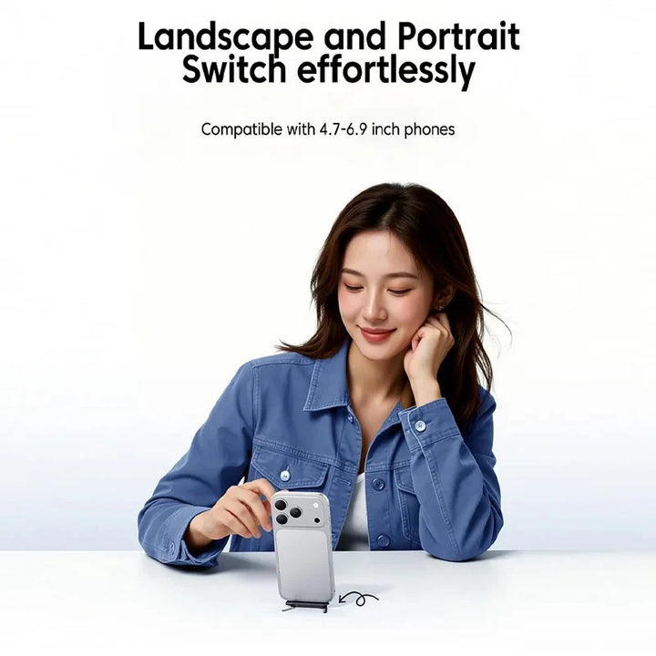 2-in-1 Stand Cable – Fast Charging + Hands-Free Phone Holder
