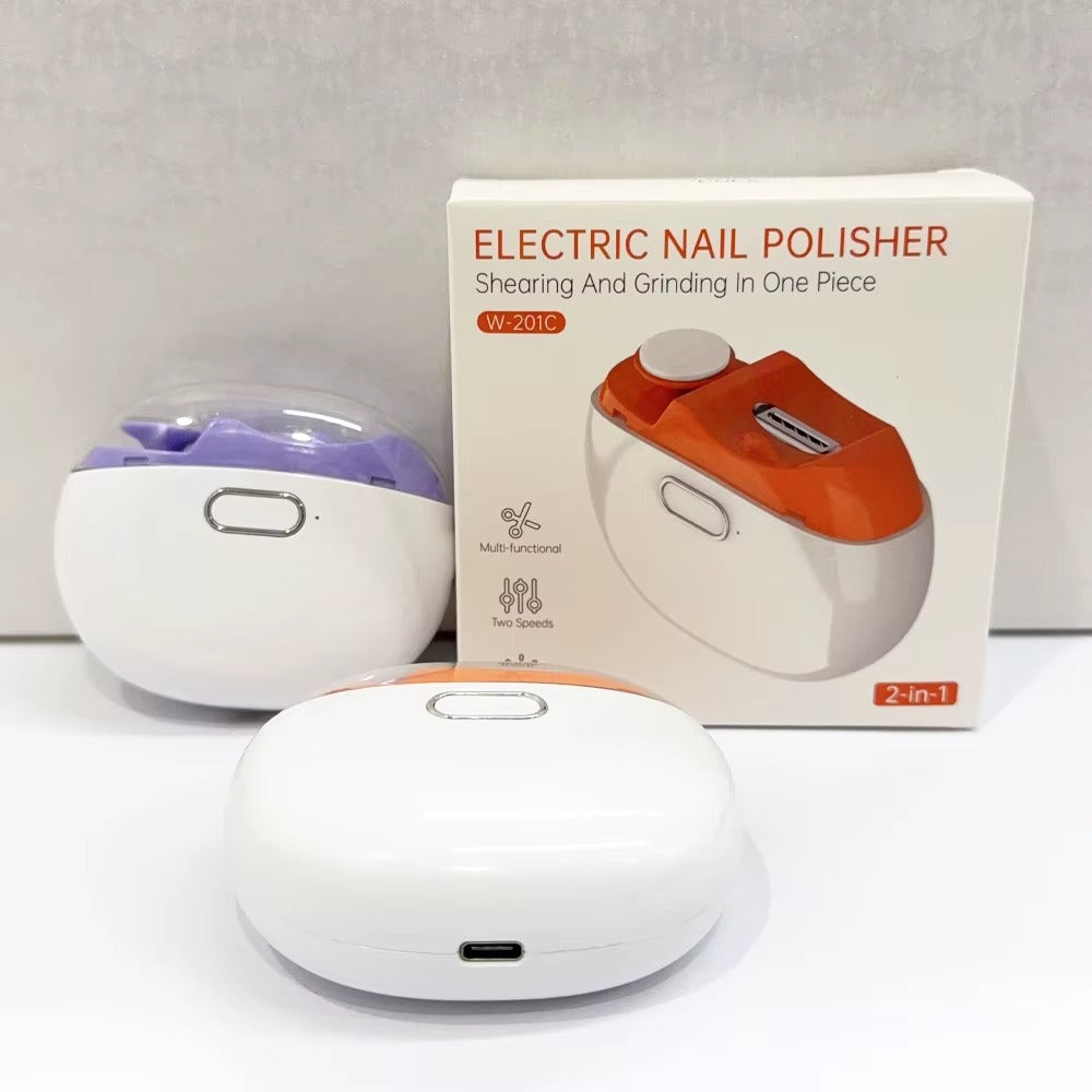 Low Noise Rechargeable Electric Nail Polisher – Cordless Nail Drill Machine