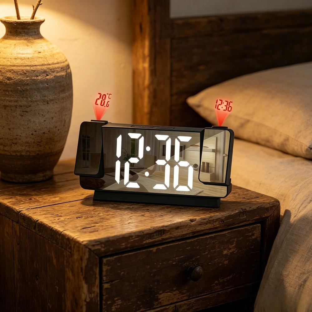 Kids Smart LED Mirror Alarm Clock