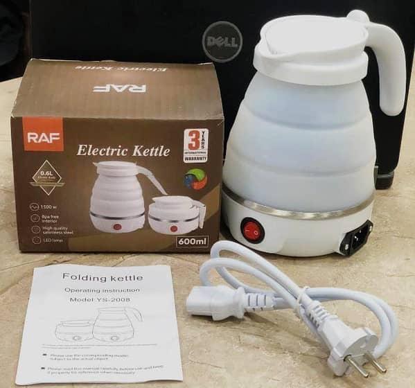 RAF 0.6L Foldable Travel Electric Kettle